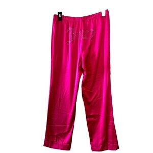 JUICY COUTURE Silk Feel Pajama Pants SIZE Large